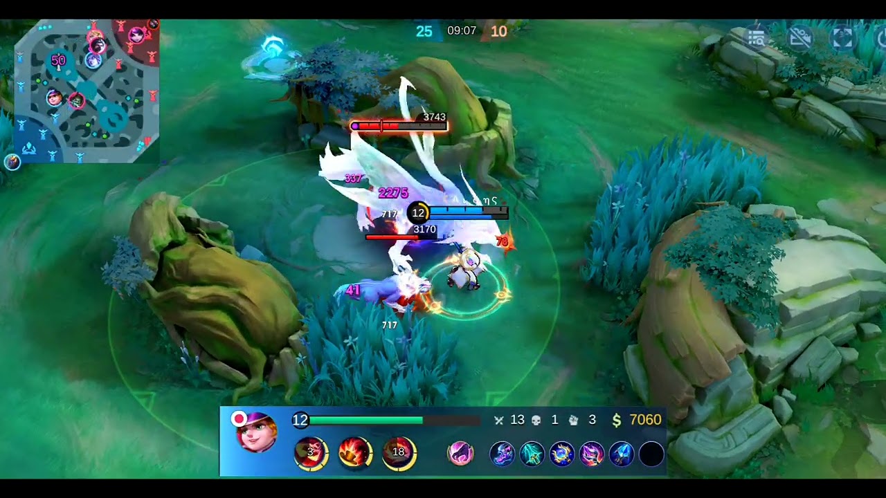  One shot combo, Harley gameplay 