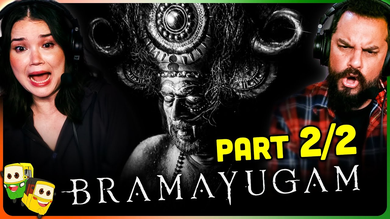 Part 2/2 - BRAMAYUGAM Movie Reaction! | Mammootty | Arjun Ashokan | Siddharth Bharathan