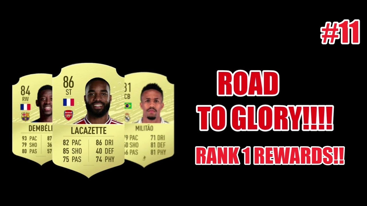RANK 1 REWARDS!! - ROAD TO GLORY #11 (FIFA 20)
