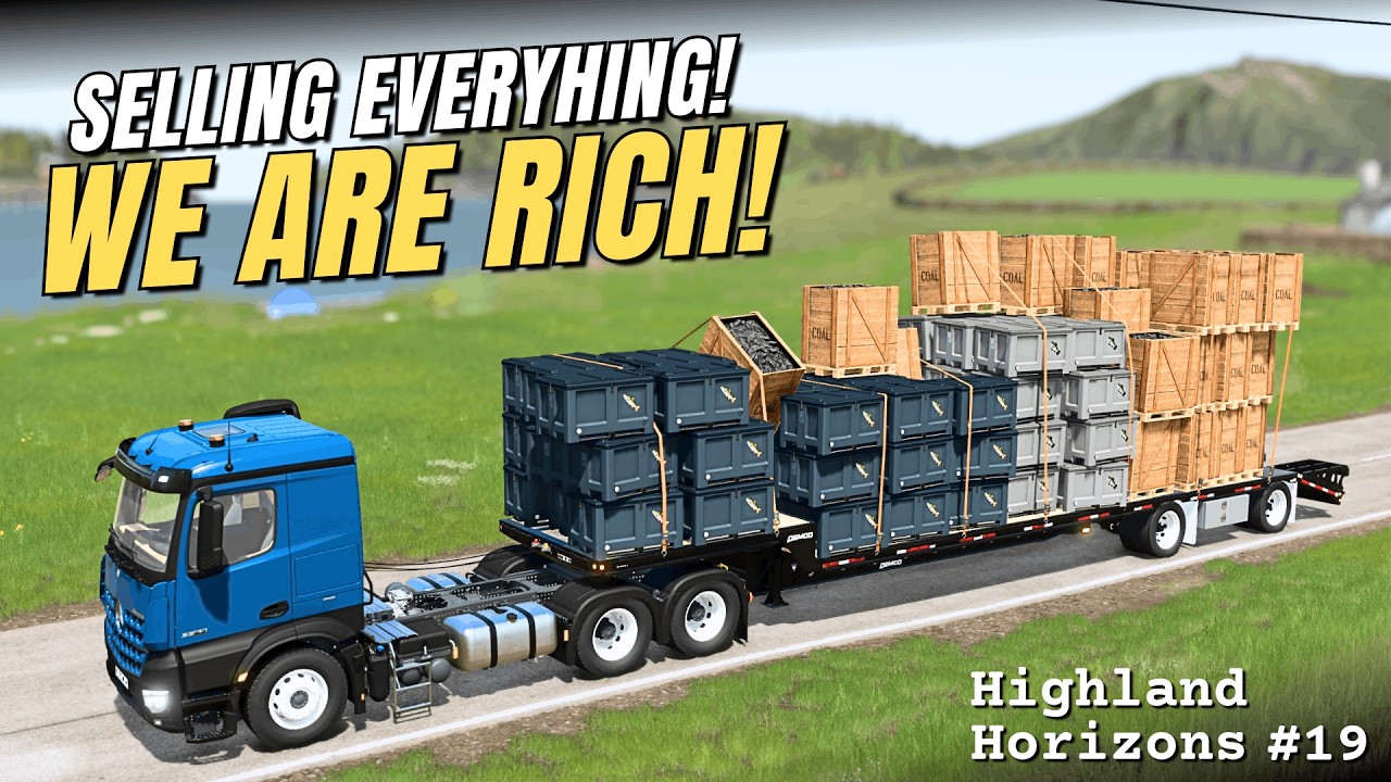 Insane Payday Selling All the Fish - Kinlaig - Highland Horizons 19 - FS25