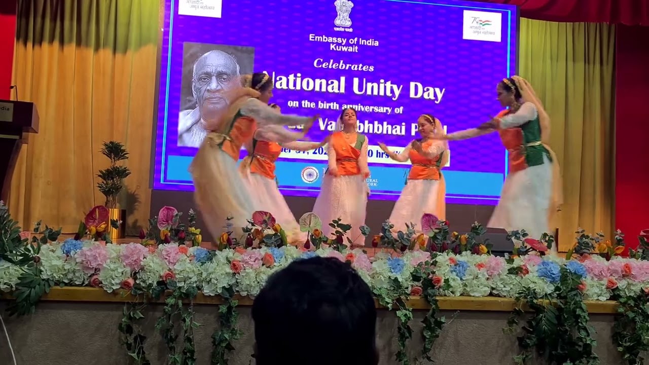 Patroitic dance /National Unity Day 2022/Indian Embassy Of Kuwait.