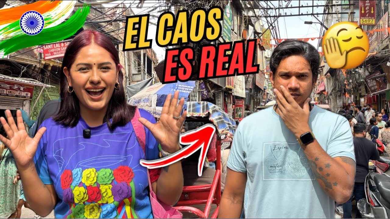 NOS FALTÓ VALOR! EL CAOS DE VIEJA DELHI CON MIS OJOS  (¿es sucio?)