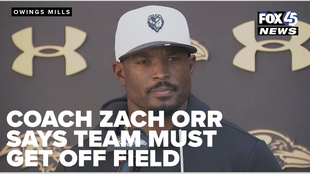 Ravens defensive coordinator Zach Orr says team must get off the field