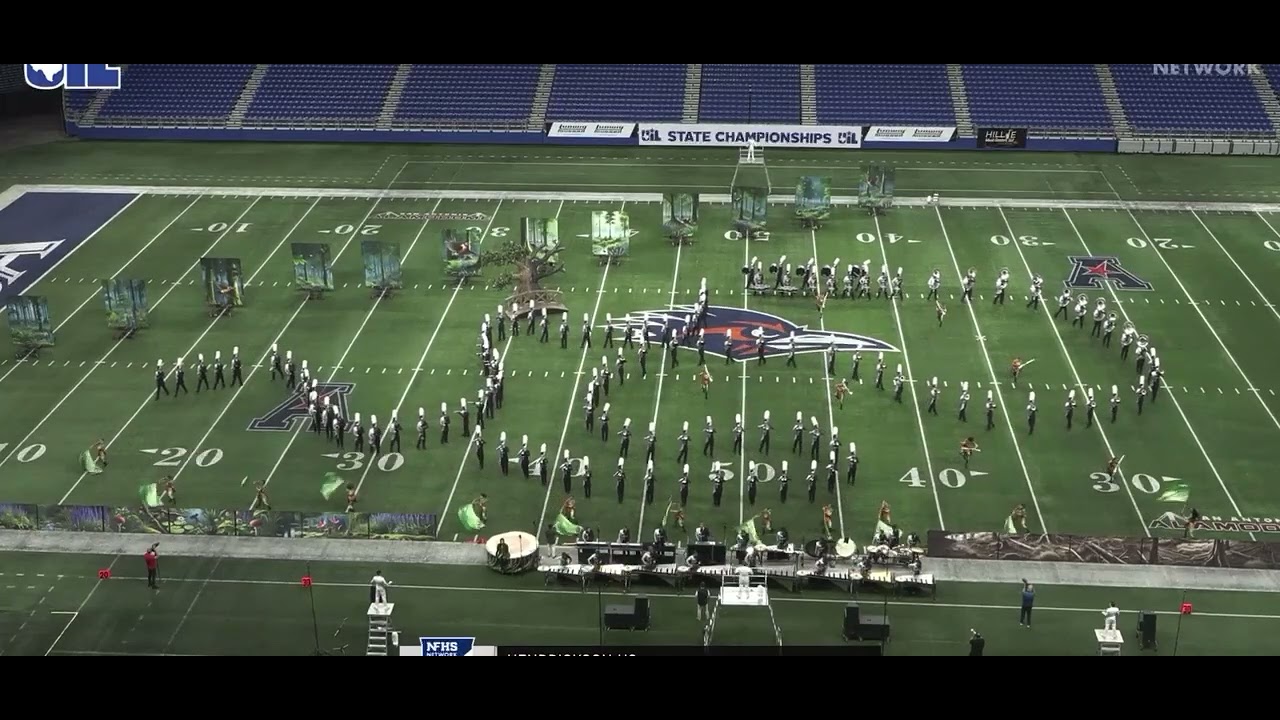 Hendrickson High School band 2024 -  There Will Come Soft Rains - UIL 5A State Marching Contest