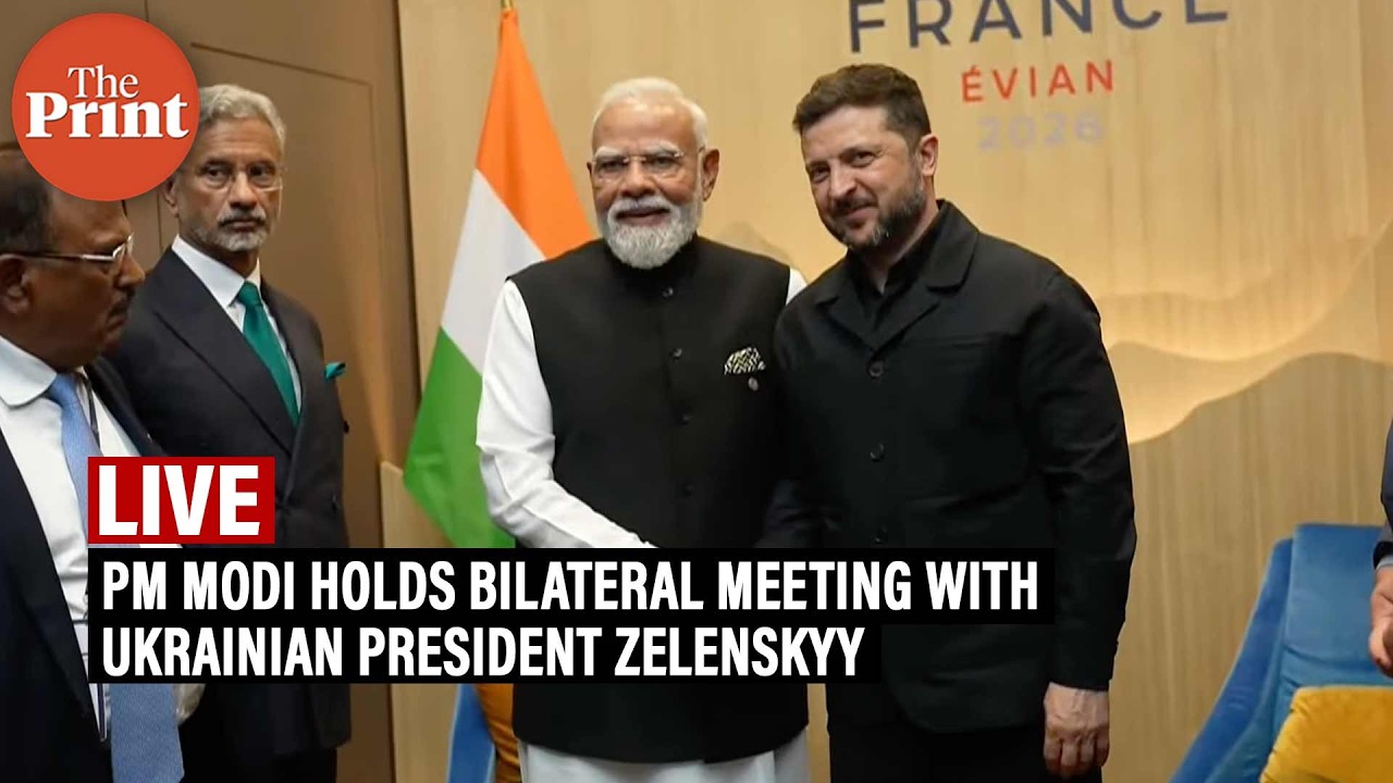 LIVE: PM Modi Holds Bilateral Meeting with Ukrainian President Zelenskyy