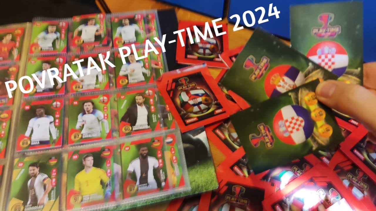POVRATAK PLAY-TIME GOAL STARS 2024 IZ KONZUMA *NOVO* OTVARANJE 25 PAKETA