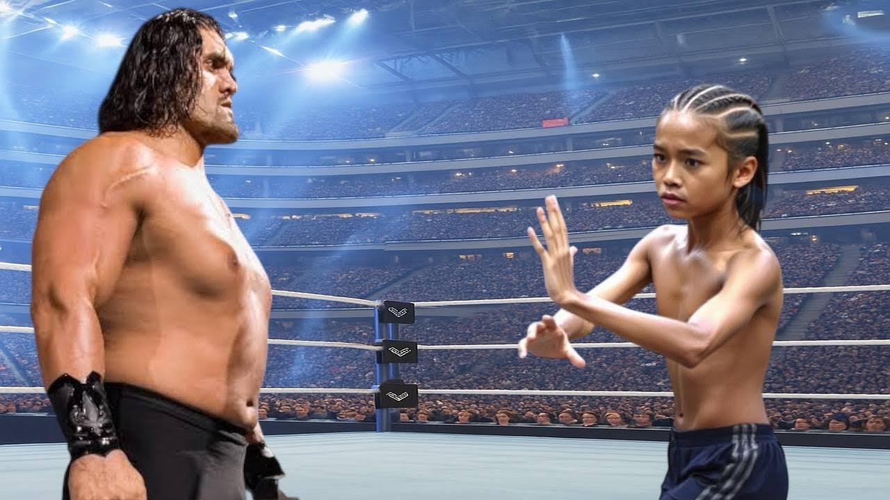 Great khali vs. Karate kid : full match - WWE 2K24 | 27 January 2026