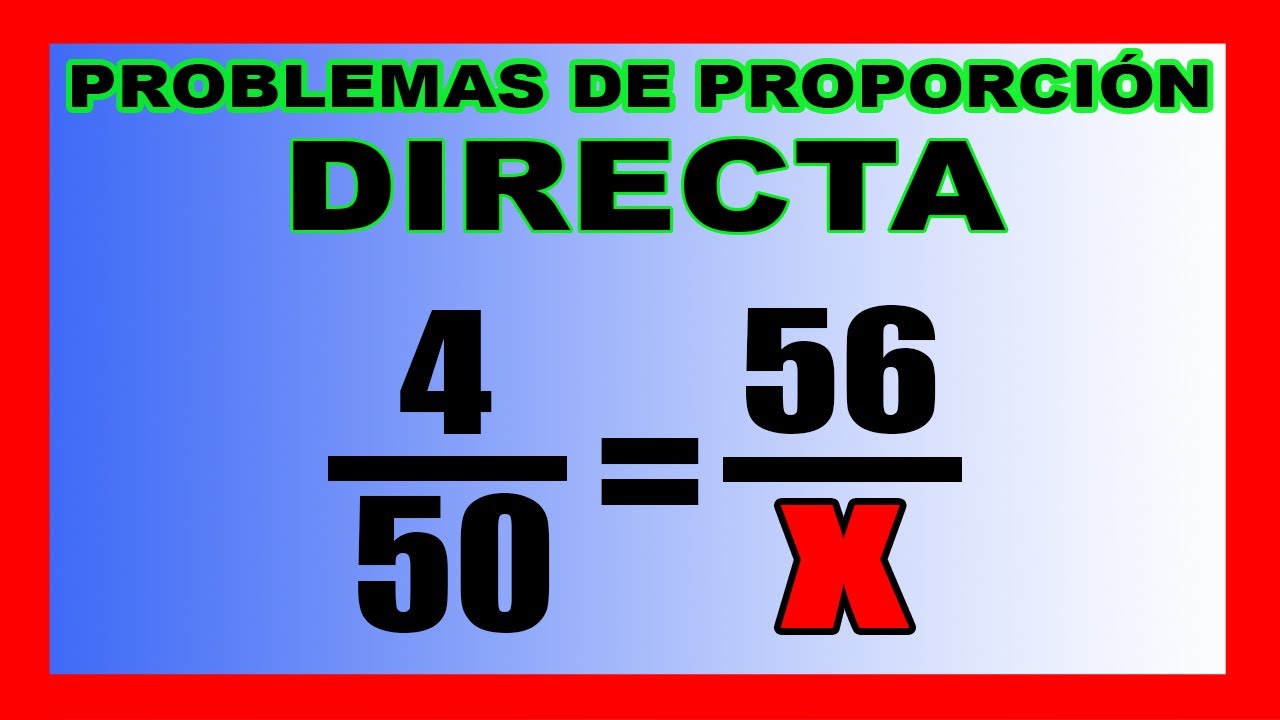 ✅👉Problemas de Proporcion Directa