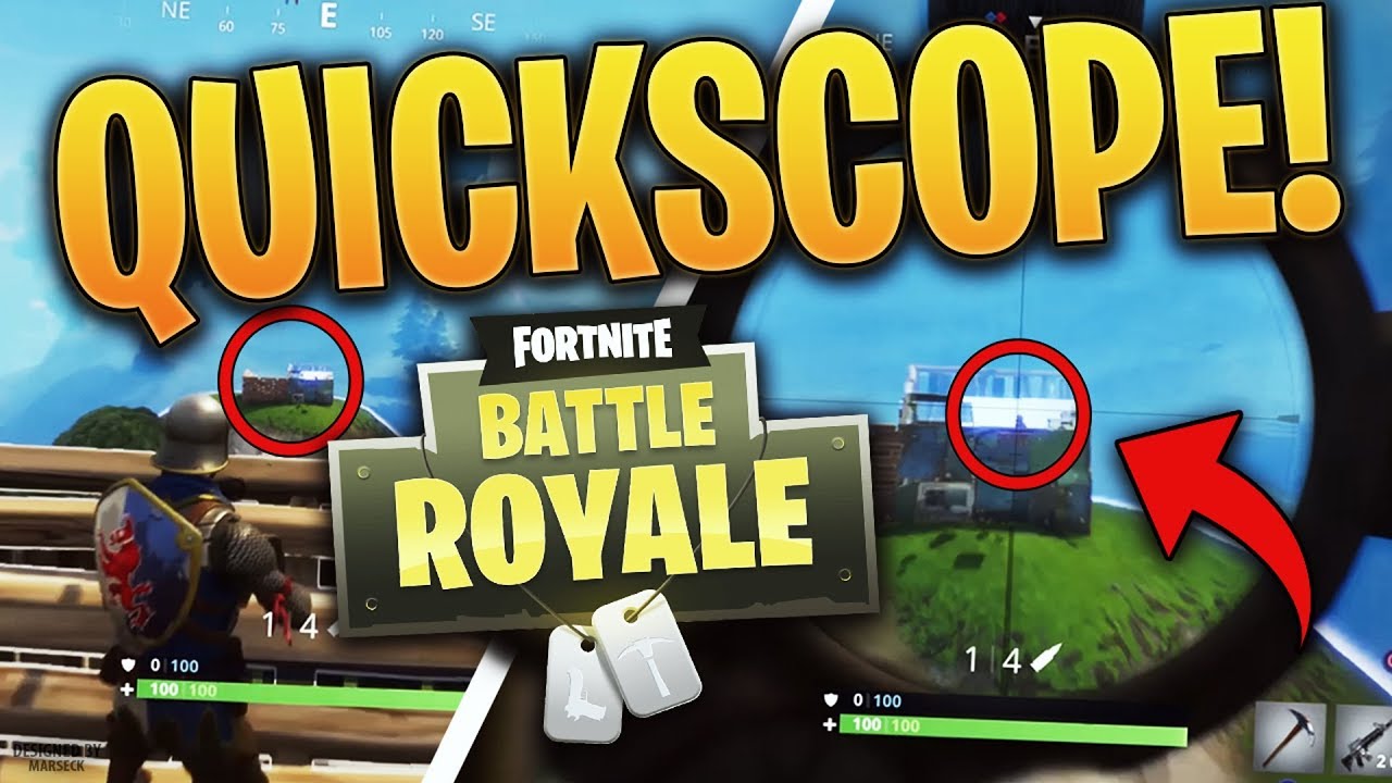 QUICKSCOPE CLAMOROSO AL NEMICO DELL'ALTRO FORTINO! - FORTNITE BATTLE ROYALE ITA