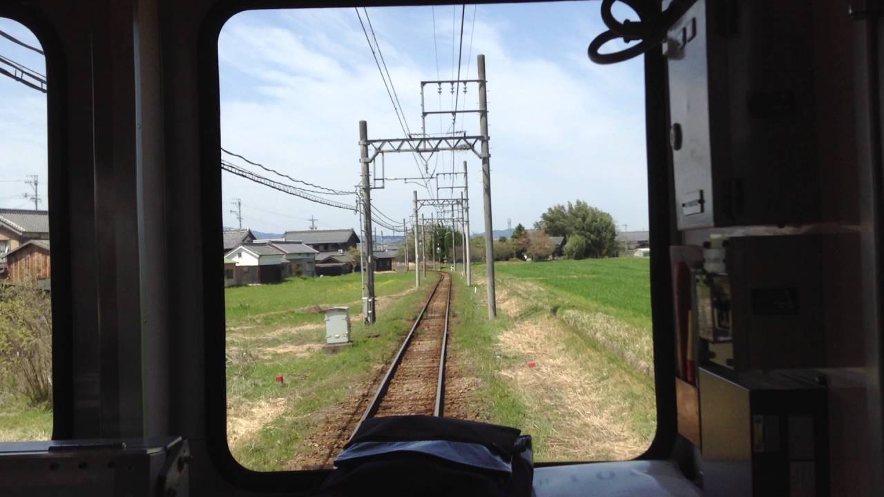 前面展望　伊賀鉄道伊賀線　伊賀神戸→伊賀上野