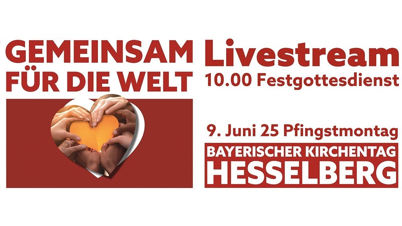 Gemeinsam für die Welt - Bayerischer Kirchentag 2025 auf dem Hesselberg - Eröffnungsgottesdienst