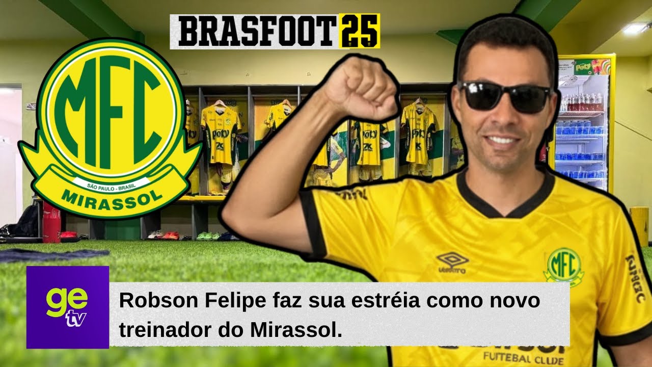 COMEÇOU | Modo Carreira com o MIRASSOL no BRASFOOT ⚽ | #01 |
