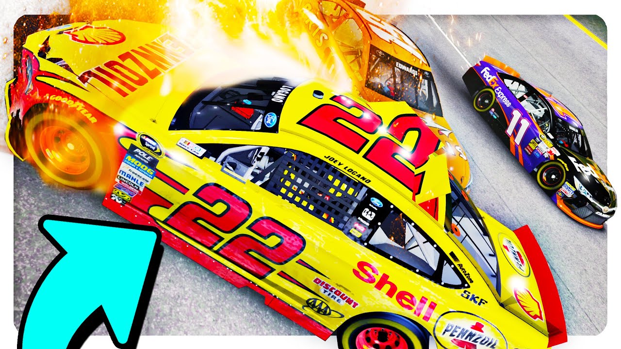 ДЖОУИ ЛОГАНО В ИГРЕ // Сезон NASCAR '15, Эпизод 12
