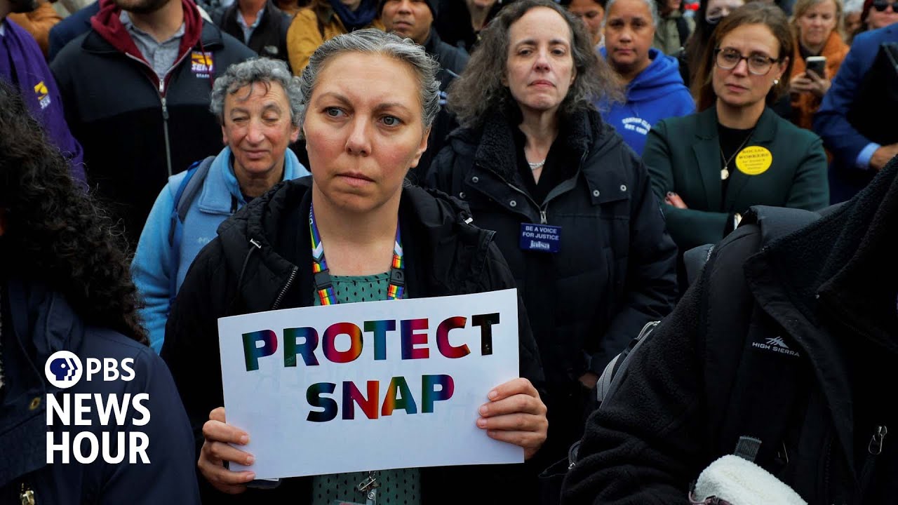 SNAP benefits will be partially funded as shutdown stretches on, White House says