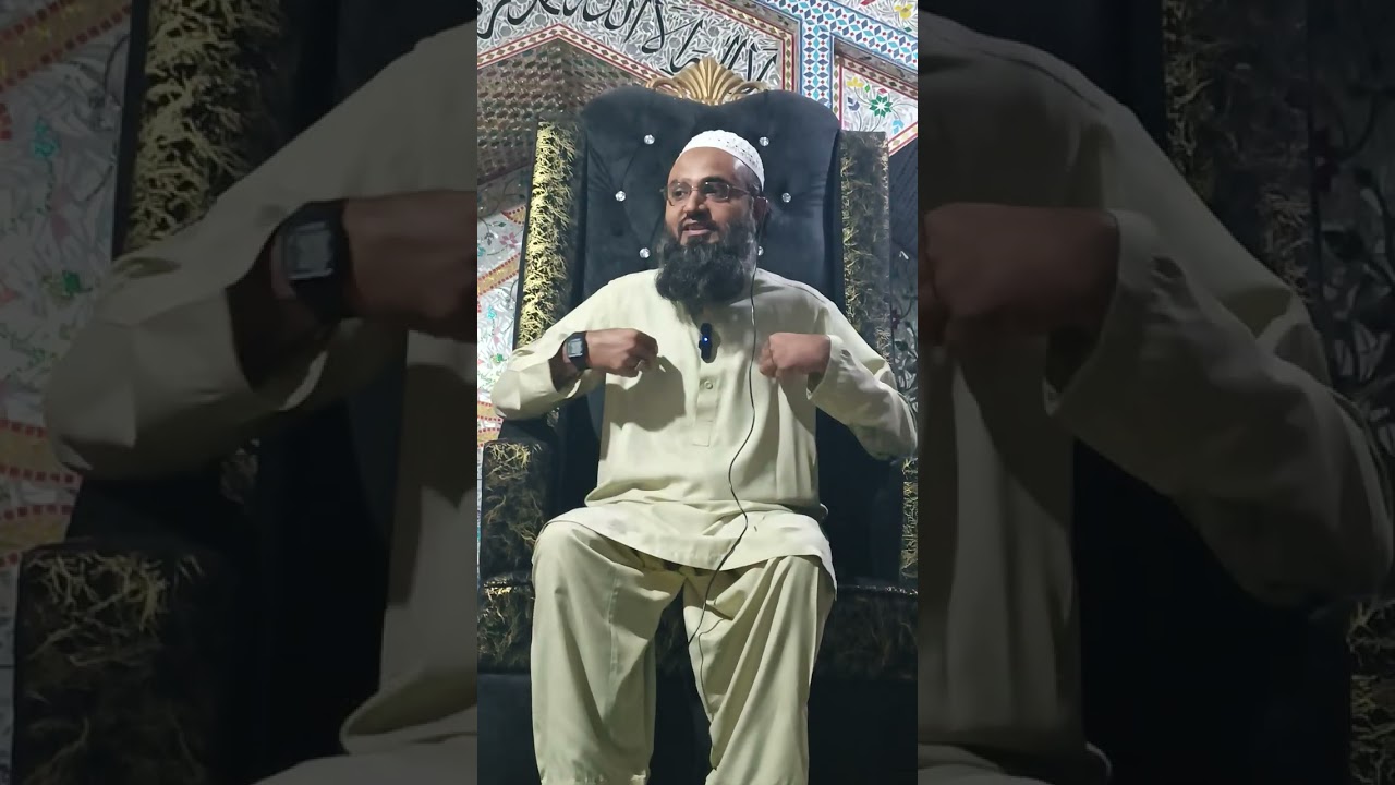 جامع مسجد مدنی چک مرتضیٰ میں تکمیل قرآن در تراویح کے موقع پر بیان کیا ۔۔۔معلم مولانا محمد عرفان ضیاء
