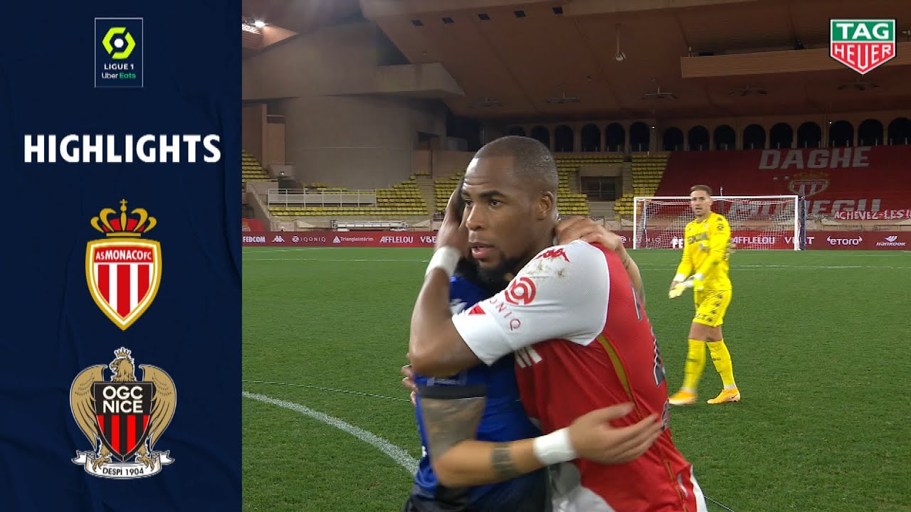 AS MONACO - OGC NICE (2 - 1) - Highlights - (ASM - OGCN) / 2020-2021