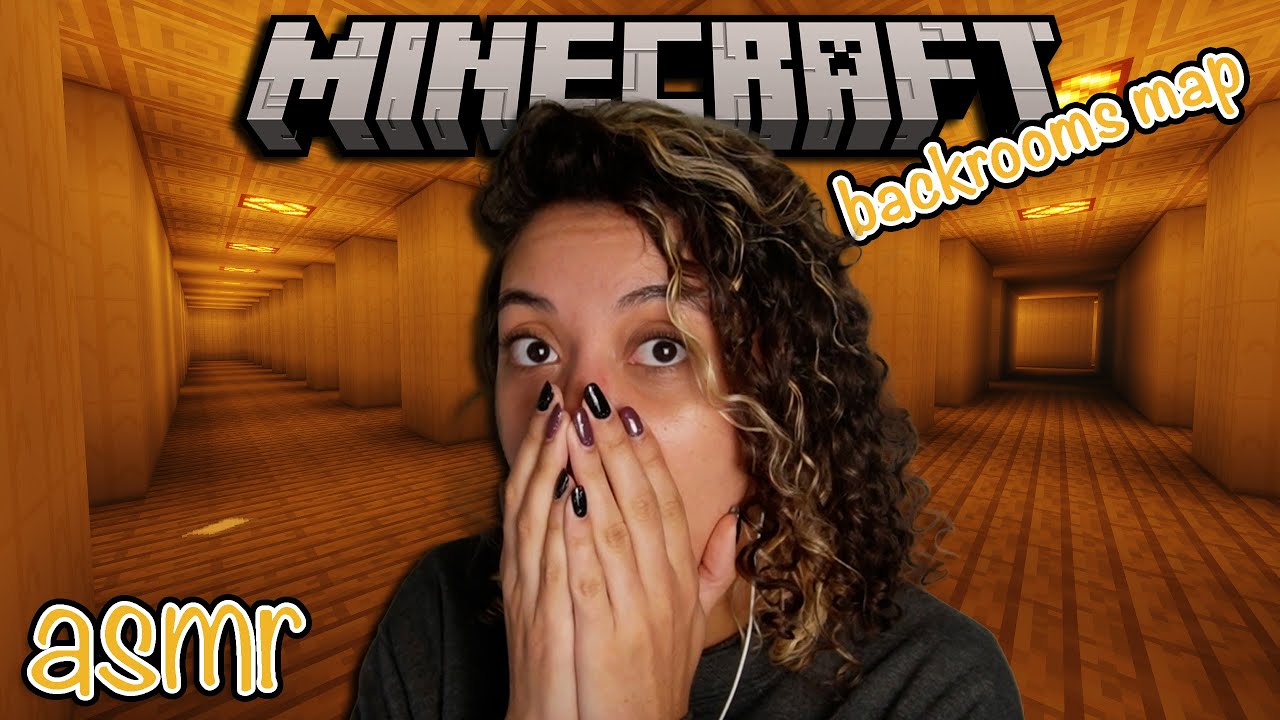ASMR Minecraft | Backrooms Horror Adventure (sensitive whispers, background asmr)