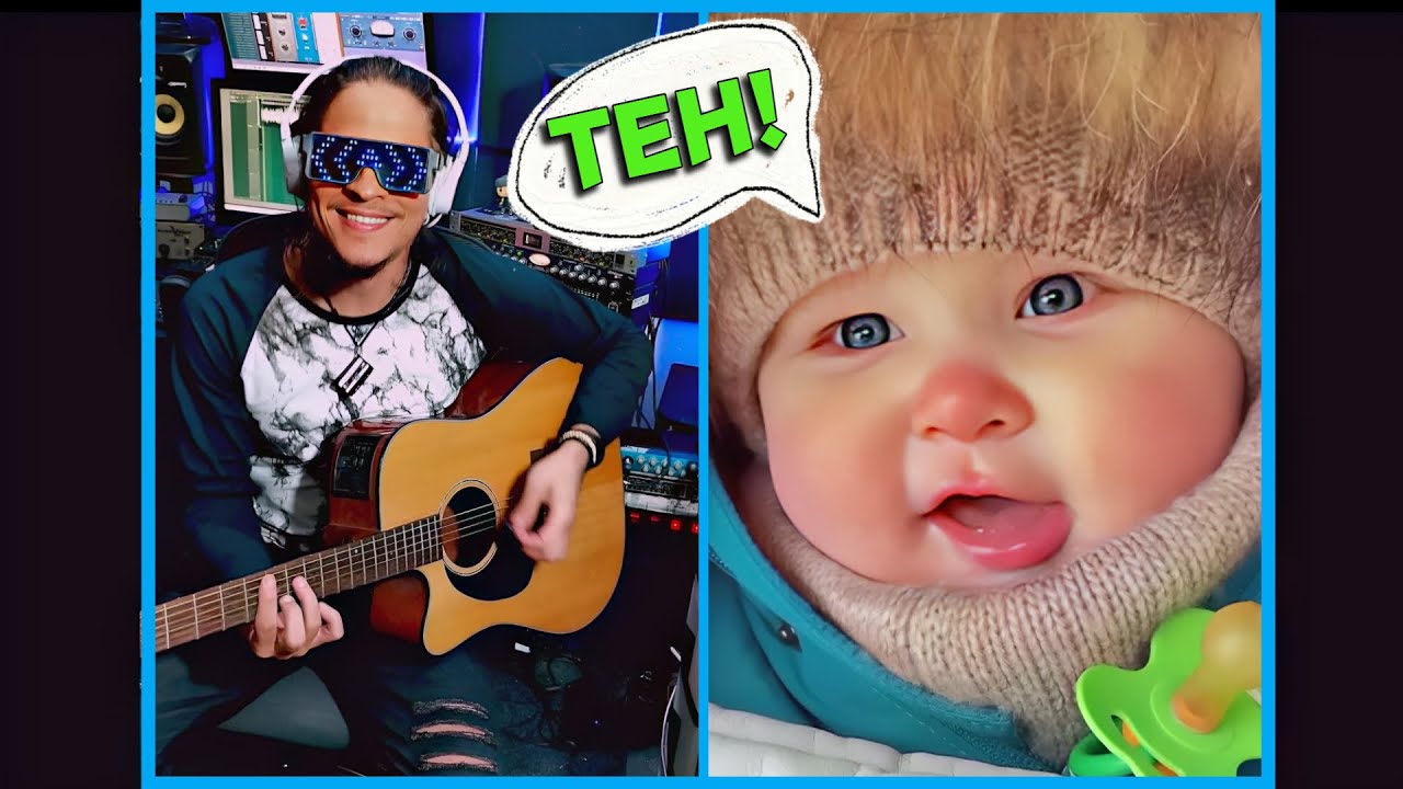 Musical Baby: the cutest and funniest sounds turned into a song / Beb&ecirc; musical - Te, t&eacute;, adu, adu
