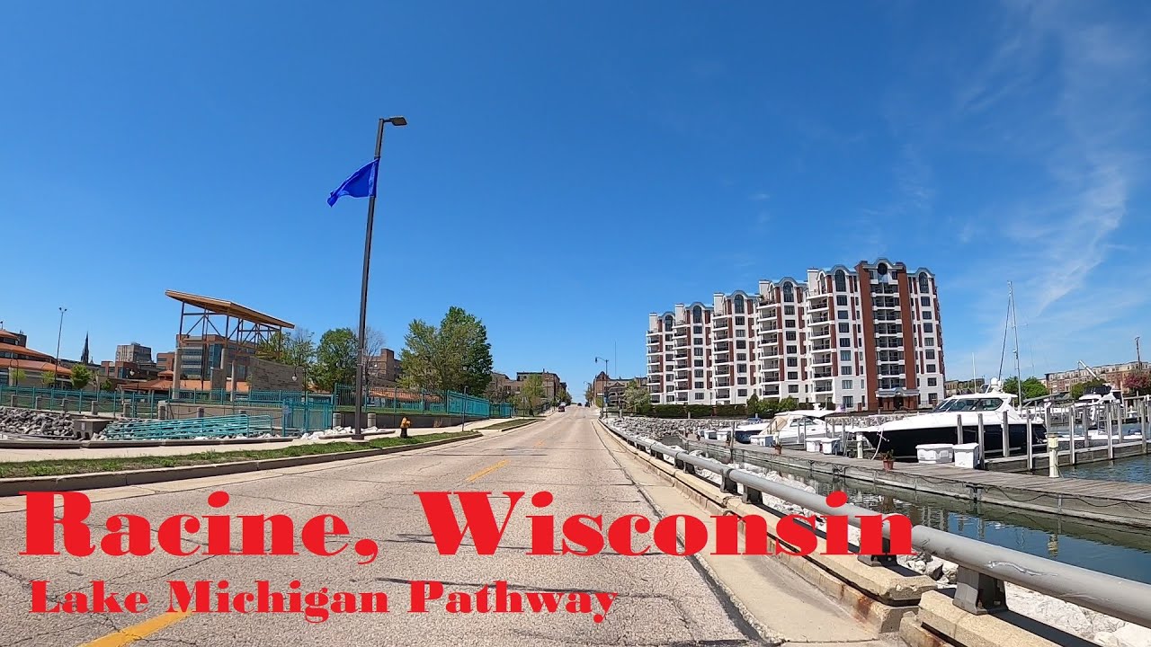 Tour of Racine, Wisconsin's Lakefront and Downtown