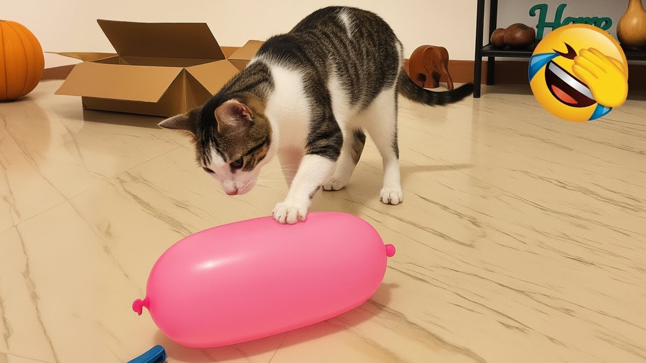 Умираю от смеха! 😂 Самые смешные собаки и кошки 😹🐶 Часть 9