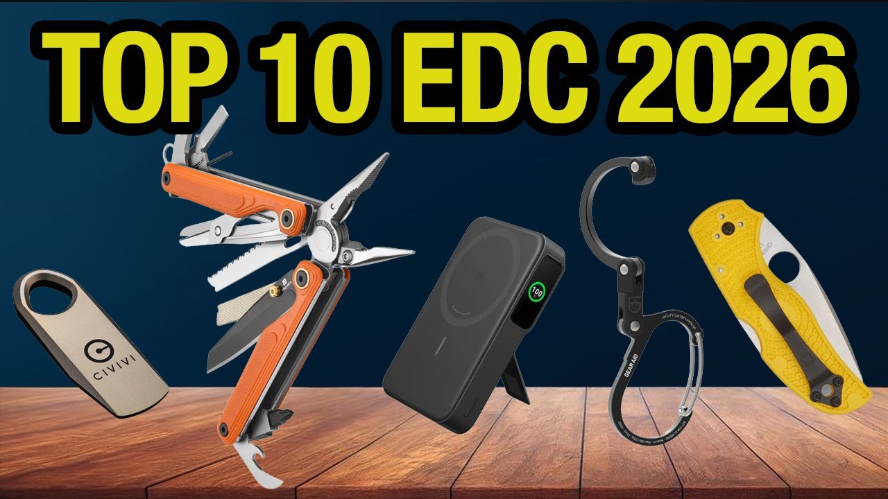 Топ-10 лучших EDC-снаряжений 2026 года (список 