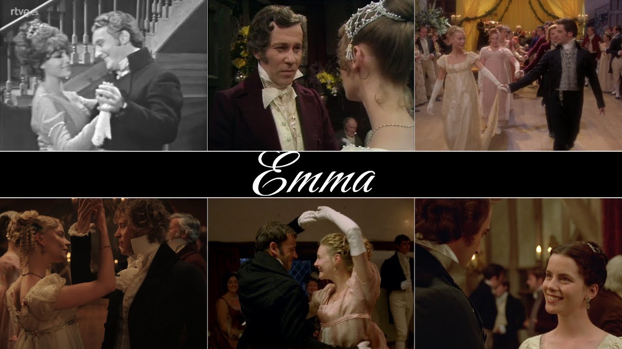 Emma dances with Mr. Knightley - Emma (1967,1972,1996,1996TV,2009,2020)