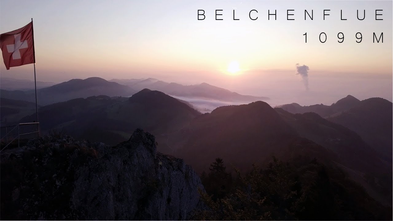 BELCHENFLUE - Magical Sunrise  ||  DJI Mavic Pro 4K
