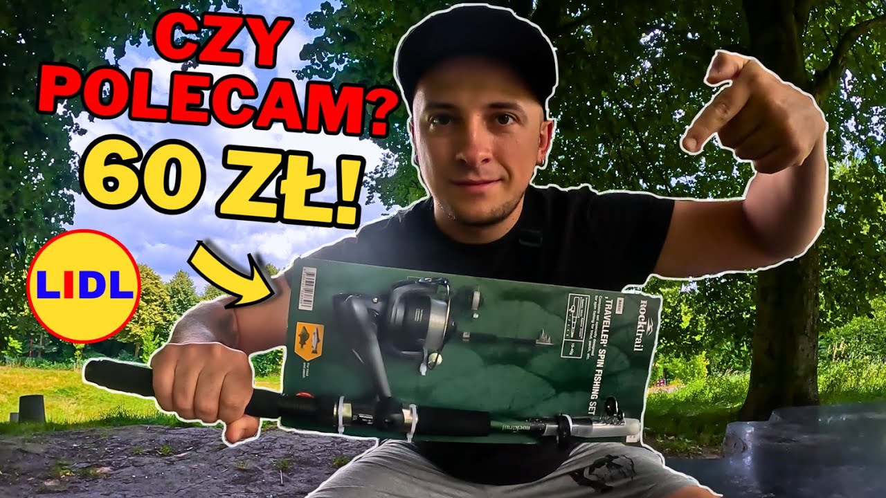 TEST TANIEJ WĘDKI Z LIDLA - CZY WARTO JĄ KUPIĆ?