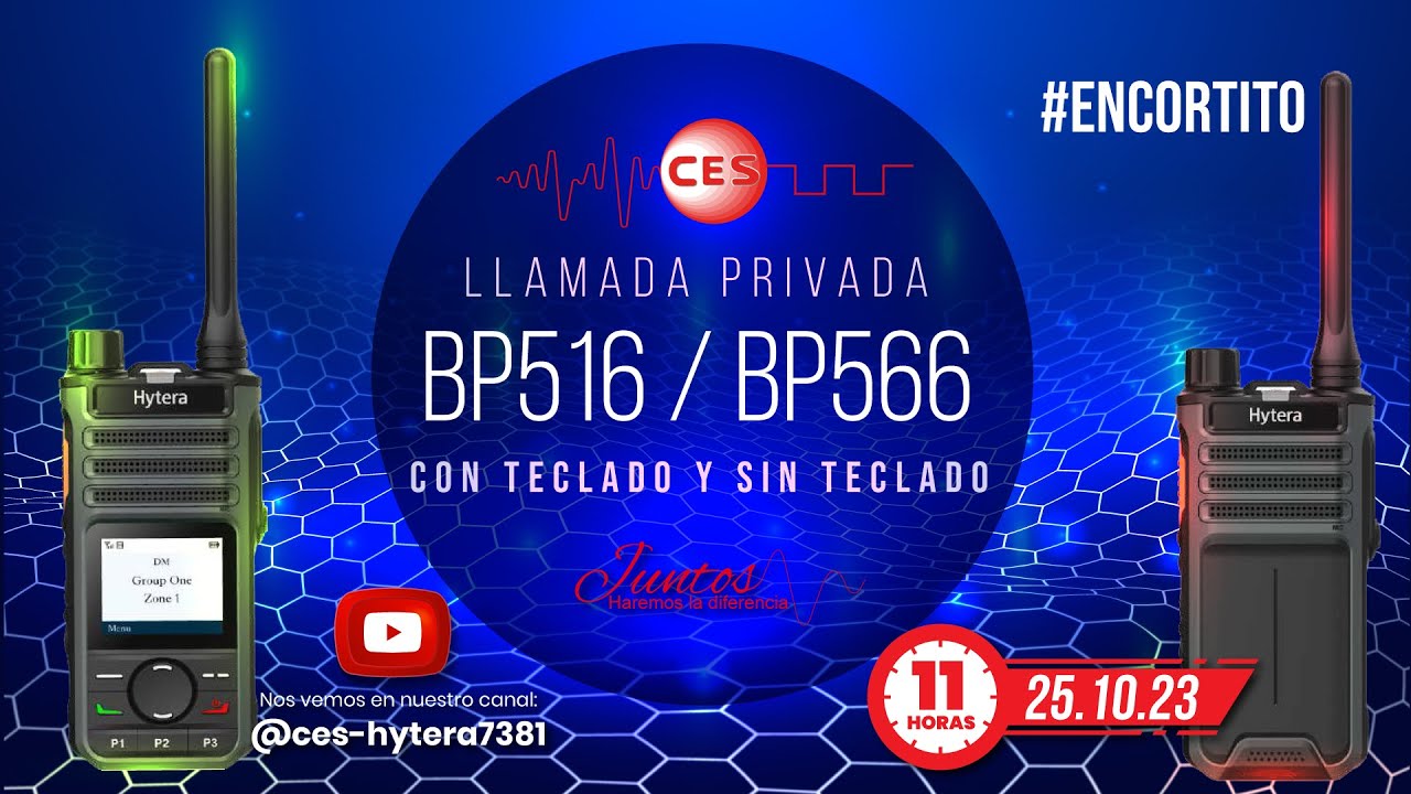 Llamada privada con teclado y sin teclado serie BP516/BP566