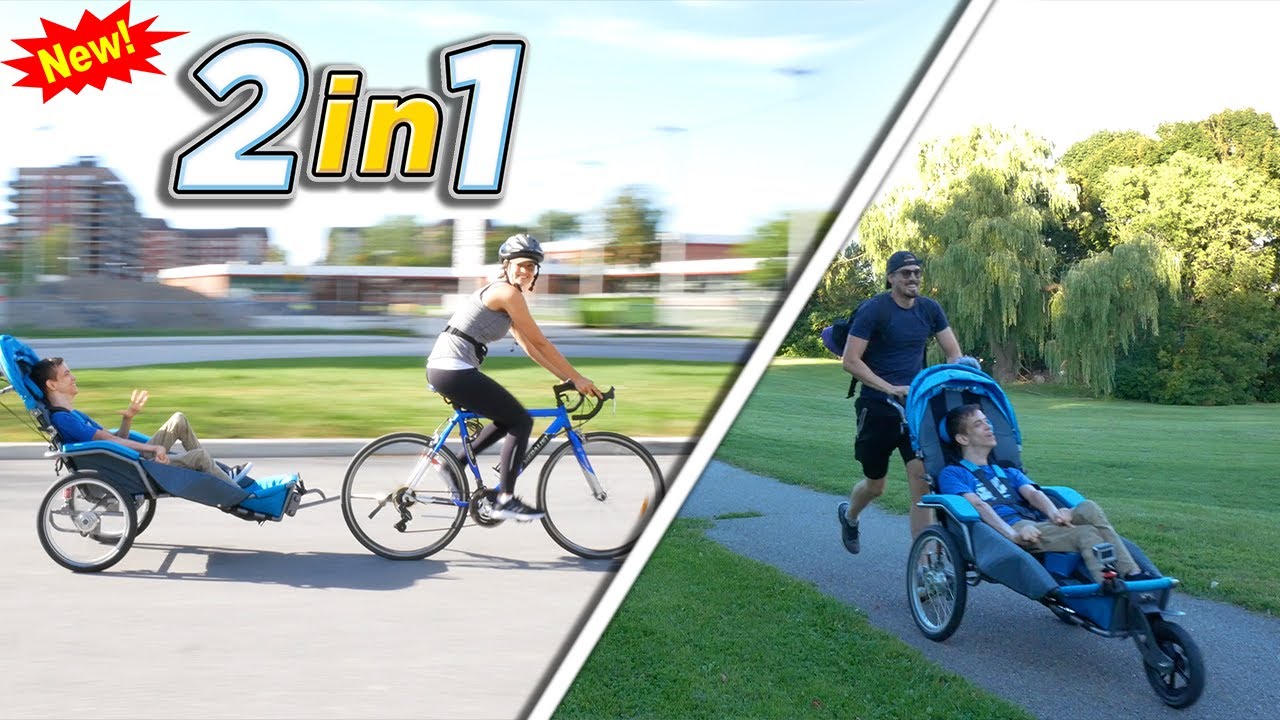 JOSI Review: Adaptive Jogging Stroller + Bicycle Trailer