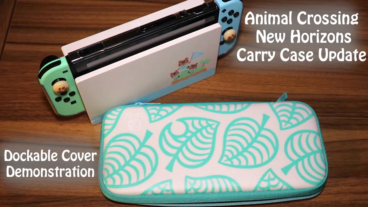 Animal Crossing: New Horizons Carry Case and Dockable Cover Update