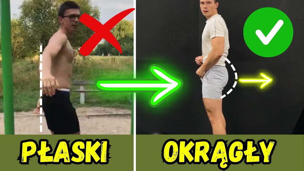 JEDYNE Ćwiczenia na Pośladki jako MĘŻCZYZNA kt&oacute;rych potrzebujesz - NAPRAW PŁASKI TYŁEK!