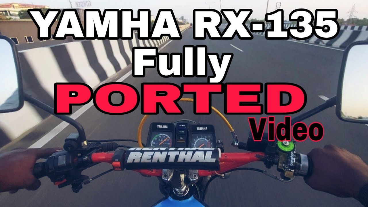 YAMAHA | RX-135 | PORTING | VIDEO| #yamaha #rx135cc #2stroke