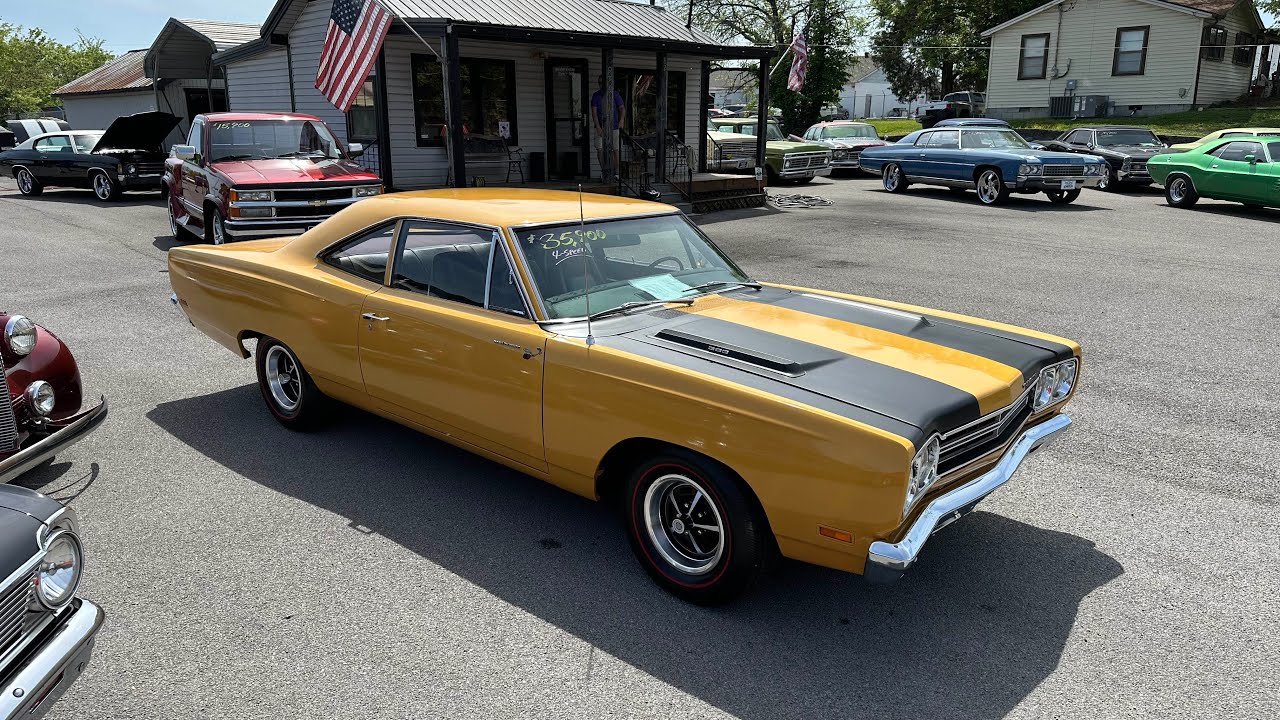 Test Drive 1969 Plymouth Road Runner Big Block SOLD $35,900 Maple Motors #2567