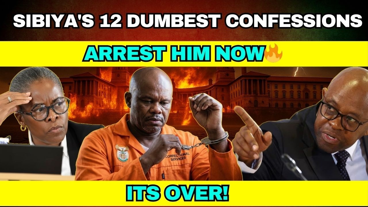 Gen. Sibiya's 12 DUMBEST Confessions — ARREST Him Now🔥