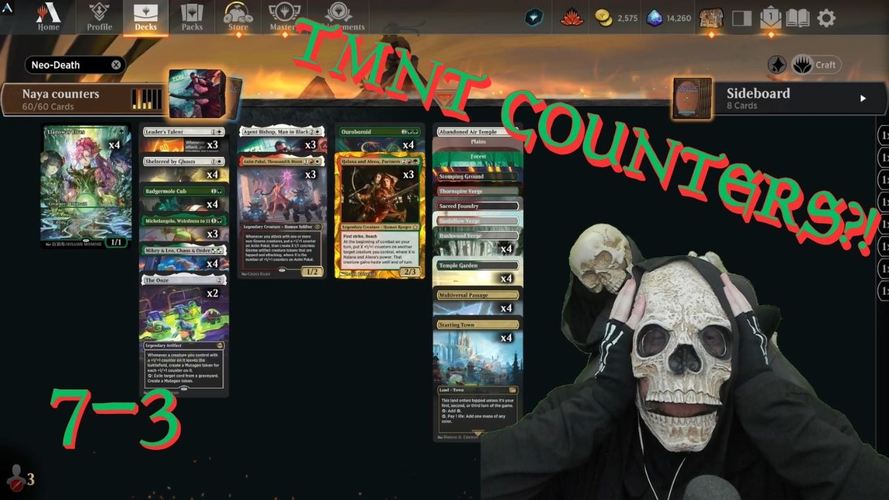MTGA TMNT Release Day! | Naya Counters Deck | Unedited Games (7-3 Record)