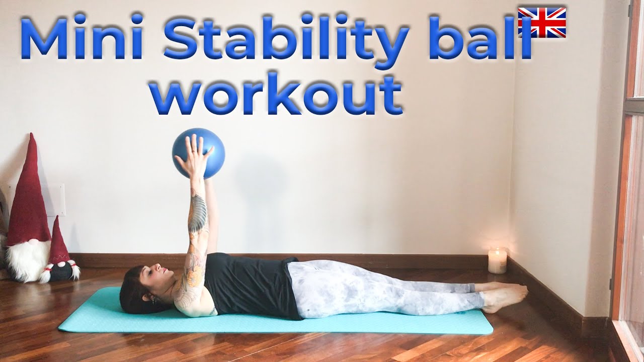[ENG] Pilates | Mini Stability ball workout | Abs - Core | Full Body Workout | Pilates at home