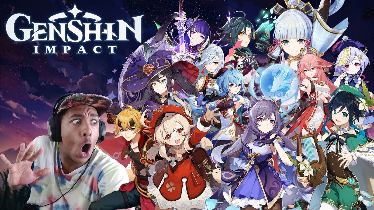 My Reactions of all genshin impact characters demo trailers!!!