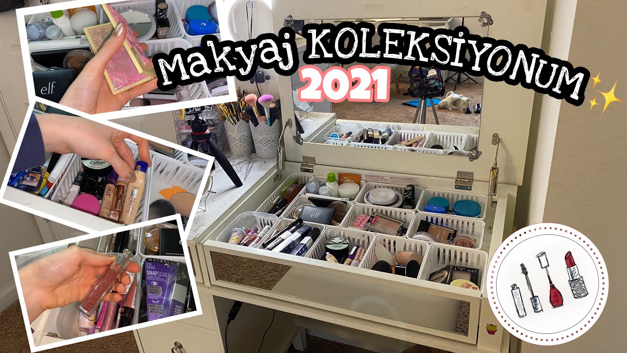 Makyaj Masası Turu/koleksiyonum~2021