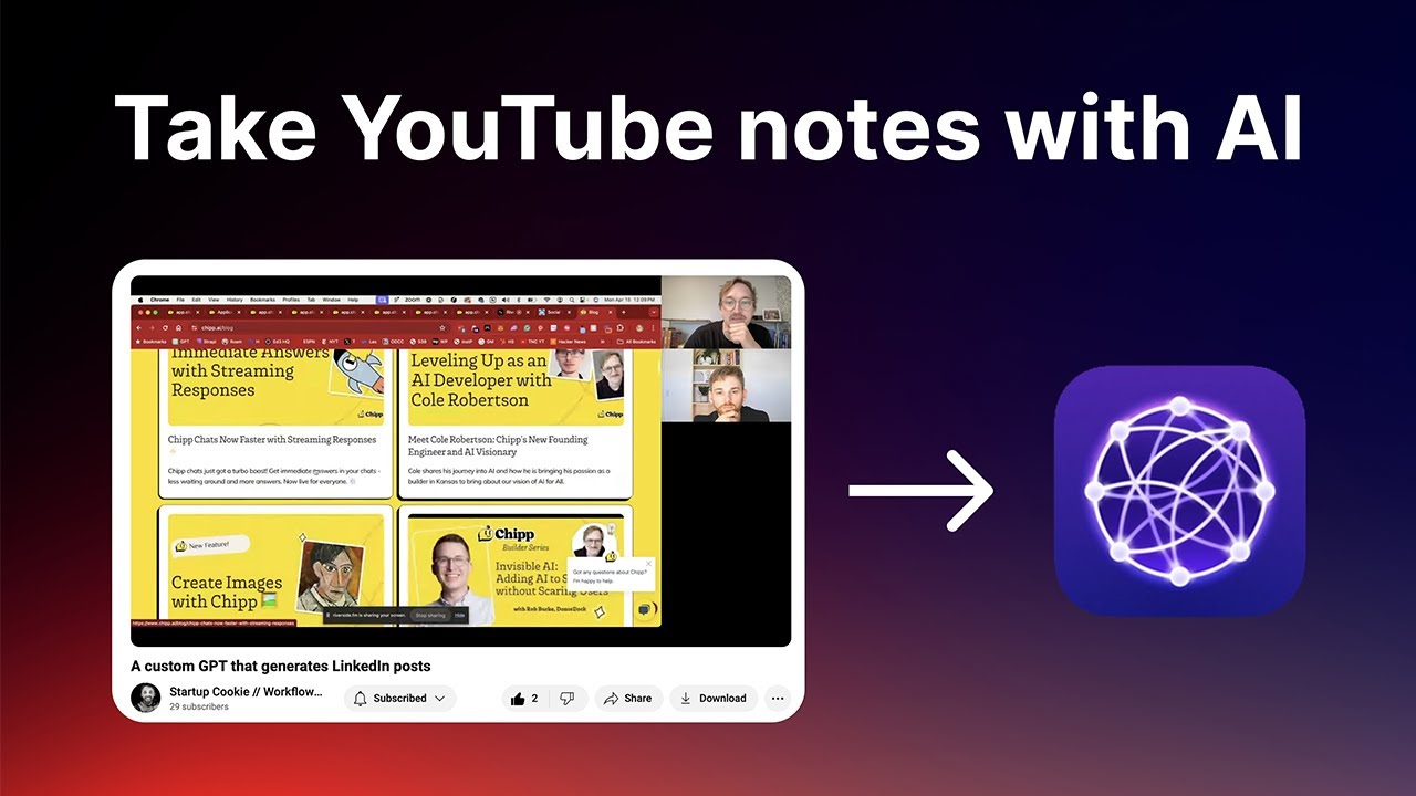 How to take notes from YouTube videos (using AI)