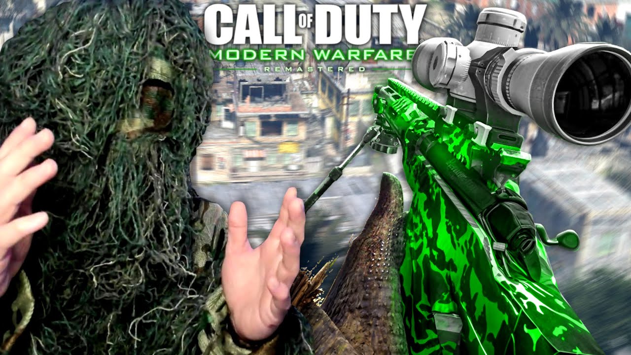 INSANE Ghillie Suit Trickshot Challenge on HMW!