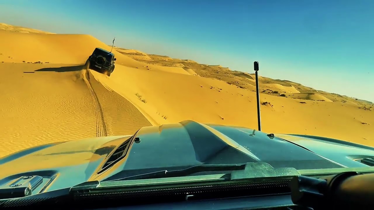Dubai Desert Drive | Jeep Wrangler JL Smooth Dune Ride | Relaxing Off-Road POV