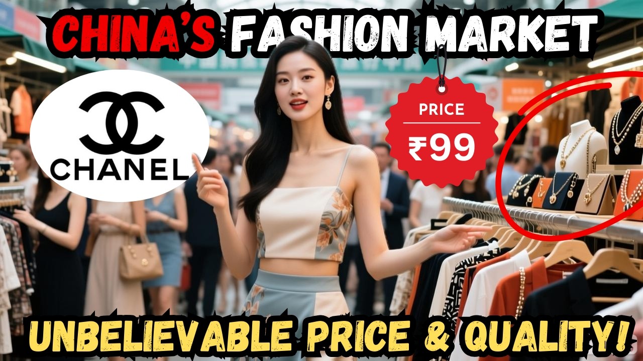 The CRAZIEST Fashion Market on Earth (Guangzhou, China) 👚