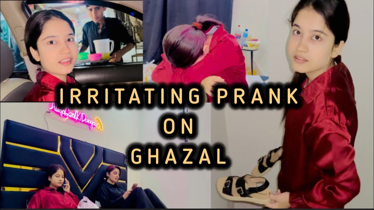 IRRITATING 😣PRANK || Gazal Bhot Gusa Ma Agai 😠 ||  Maza Agaya😅 #viral #youtube #dailyvlog #agfam
