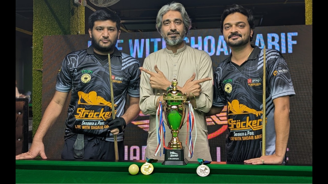 Mubasir Raza vs Asif Mukhtar Grand Final - Stockers Snooker Academy - Live by Shoaib Arif