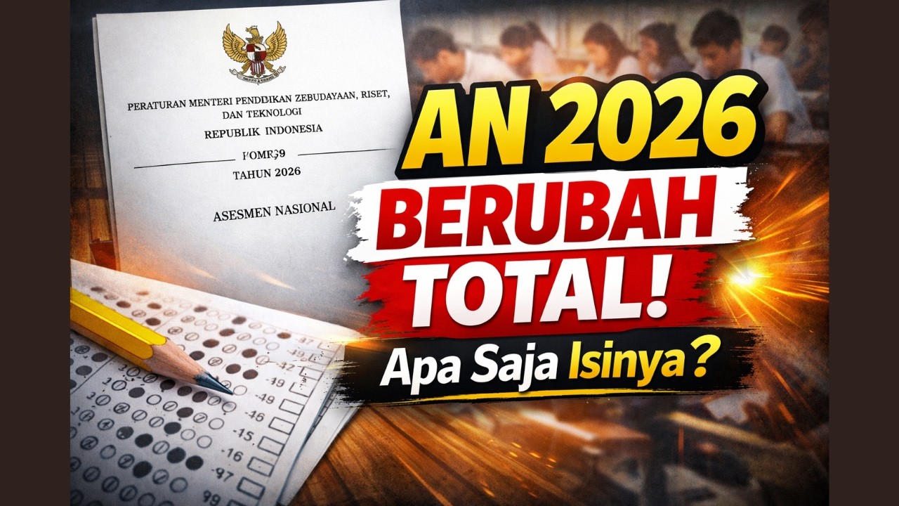 Asesmen Nasional 2026: Apa Saja yang Berubah? Simak Aturan Terbarunya!
