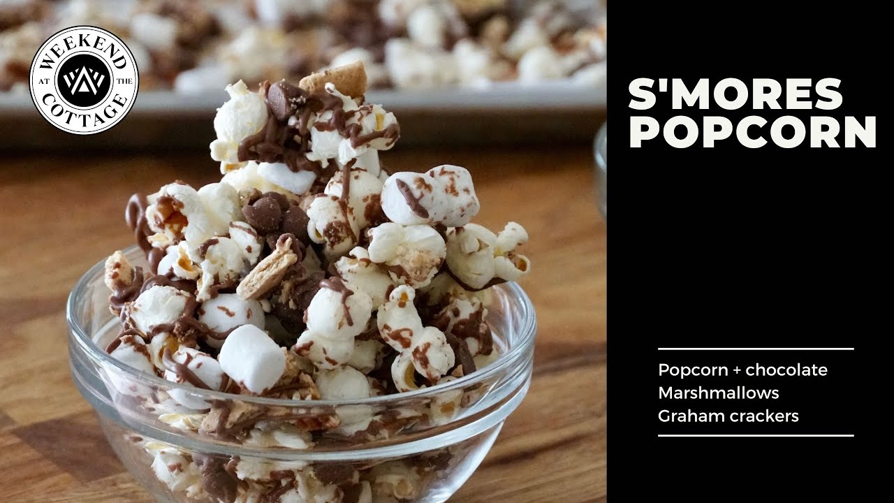 S'MORES POPCORN | The ultimate scrumptious snack!