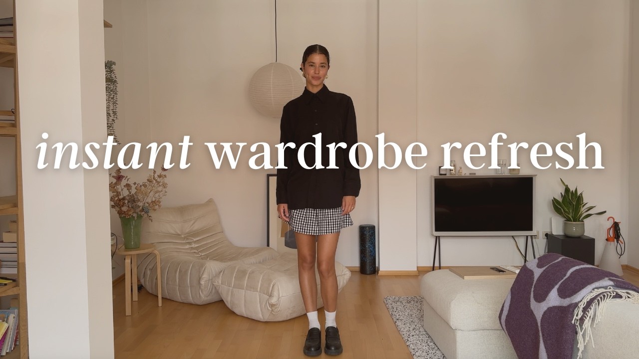 Wearing my clothes the wrong way to refresh my closet