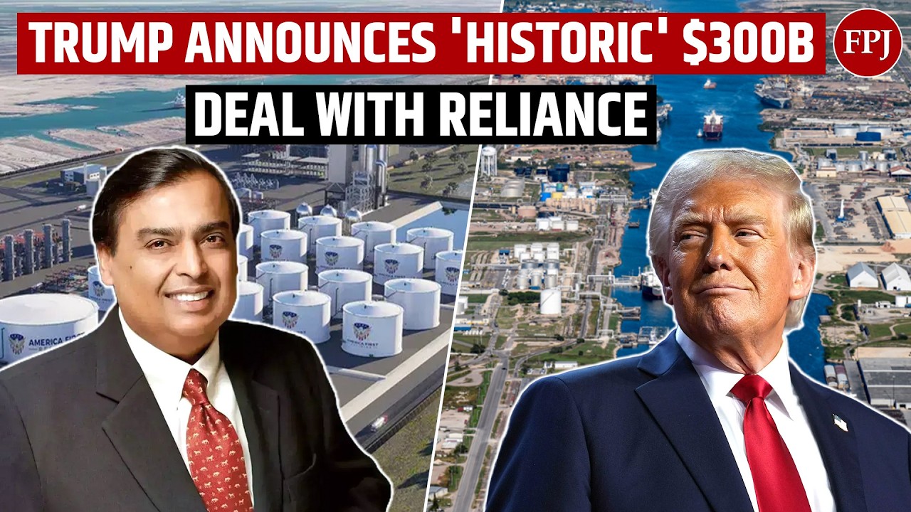 Biggest in US History? Trump Announces 'Historic' $300B Oil Refinery Deal With Reliance