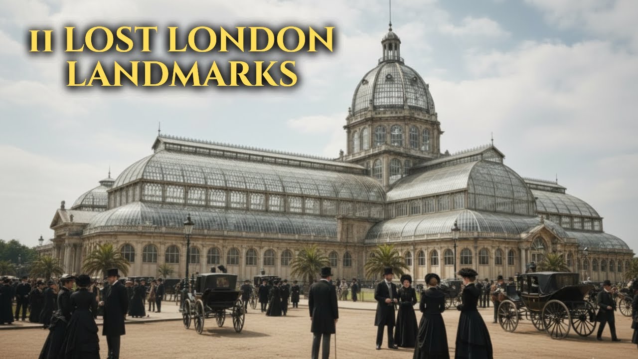 11 Lost Landmarks of Victorian London (AI Reconstruction)
